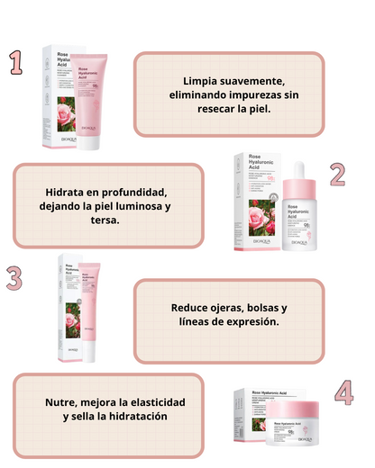 COMBO ROSAS Y ACIDO HIALURONICO BIOAQUA